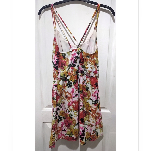 Dynamite | Floral Crossback Mini Dress - Picture 2 of 7